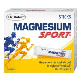 Dr. Böhm Magnesium Sport Sticks, 20X1,5 g