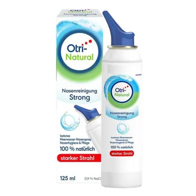 OtriNatural Nenänpuhdistus Voimakas, isotoninen, 0,9 % NaCl, 125 ml