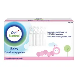 OtriNatural Baby kerta-annospipetit, 20X5 ml