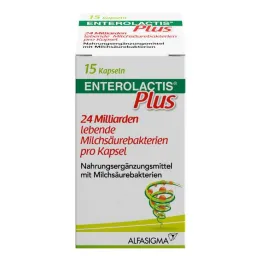 Enterolactis Plus kapselit, 15 kpl