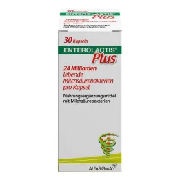 Enterolactis Plus kapselit, 30 kpl