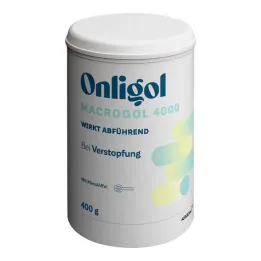 Onligol Macrogol 4000 jauhe e.liuospurkin valmistukseen, 400g