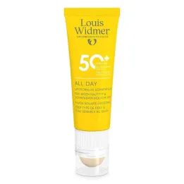 Widmer Sun All Day UV 50+ huultenhoitoaineella, 25 ml