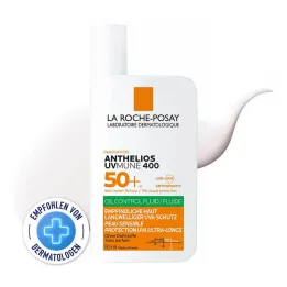 Roche-Posay Anthelios Oil Con.Fluid hajusteeton LSF 50 + , 50 ml