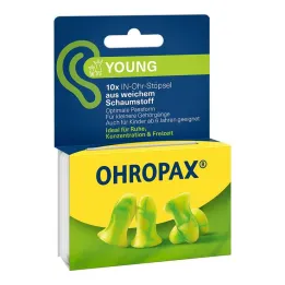 Ohropax Young vaahtomuovikorvatulpat, 10 kpl