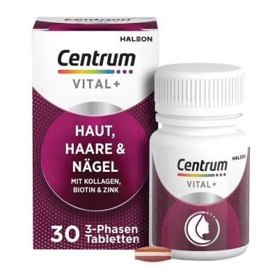 Centrum Vital + Skin Hair &amp; Nails Tabletit, 30 kpl