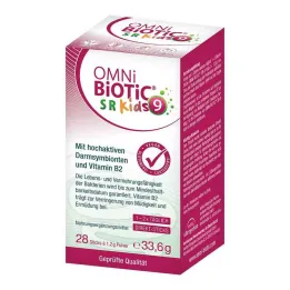 Omni-Biotic SR-9 lasten puuteri, 28 x 1,2 g