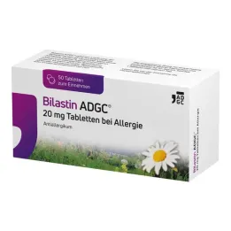 Bilastine ADGC 20 mg tabletit allergikoille, 50 kpl