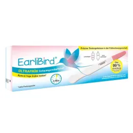 Earlibird Ultra Early Raskaustesti Virtsa, 1 kpl