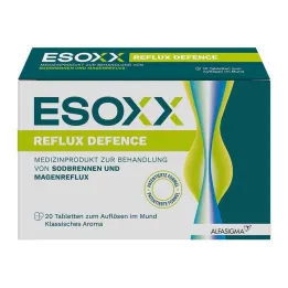 Esoxx Reflux Defense purutabletit, 20 kpl