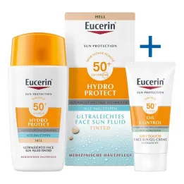 Eucerin Sun Fluid Hydro Protect kasvovalo LSF 50 + , 50 ml