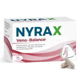 Nyrax Veno Balance Phytocomplex sidekudoskapselit (120 kpl)