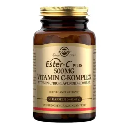 Solgar Ester-C plus 500 mg kapselit, 50 kpl