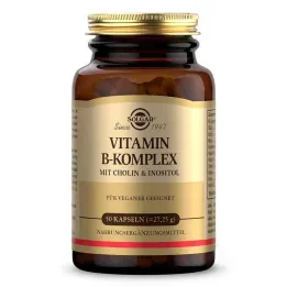 Solgar Vitamin B kompleksikapselit (50 kpl)
