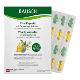Rausch Vital kapselit sveitsiläisillä yrteillä, 30x2 kpl