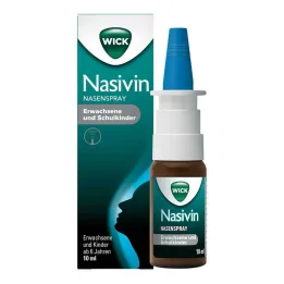 WICK Nasivin nenäsumute aikuiset / koululaiset 0,5 mg / ml, 10 ml
