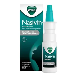 WICK Nasivin nenäsumute OK aikuisille / Schulkin.0,5 mg / ml, 10 ml