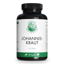 Green Naturals mäkikuisma 850 mg kapselit, suuriannoksinen vegaaninen (180 kpl)