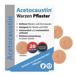 Acetocaustin syylälaastarit, 20 kpl