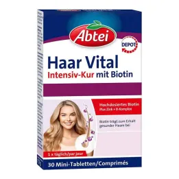 Abbey Hair Vital Intensive Treatment -tabletit, 30 kpl