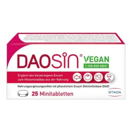 Daosin vegaaniset tabletit, 25 kpl