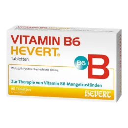 VITAMIN B6 HEVERT tabletit, 60 kpl