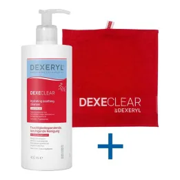 Dexeryl Dexeclear puhdistava kosteusvoide, 400 ml