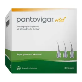 Pantovigar vital kapselit ravintoaineilla hiuksille, 180 kpl