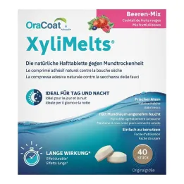 Xylimelts liimatabletit marjasekoitus Oracoat, 40 kpl