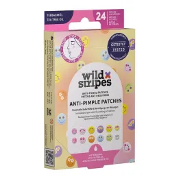 Wild Stripes Anti-Pimple Patches Smile Stop, 24 kpl