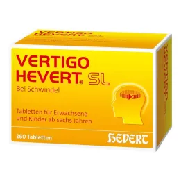 Vertigo Hevert SL tabletit, 260 kpl