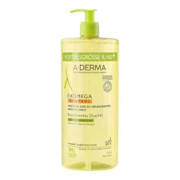 A-Derma Exomega Control suihkuöljy kosteuttava, 1 l