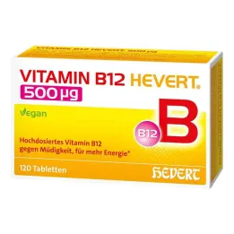 B12-vitamiini Hevert 500 µg tabletit, 120 kpl