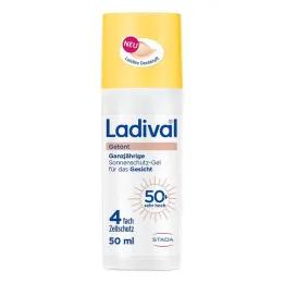 Ladival aurinkosuojageeli sävytetty LSF 50+, 50 ml