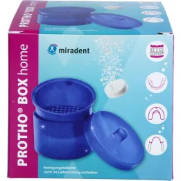 MIRADENT Protho Box Home sininen glitter, 1 kpl