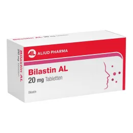 Bilastiini AL 20 mg tabletit, 20 kpl