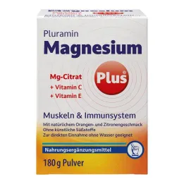Pluramin Magnesium plus jauhe, 180 g