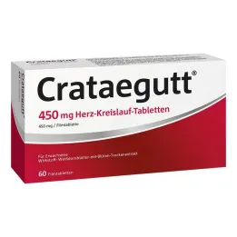 Crataegutt 450 mg sydän- ja verisuonitabletit, 60 kpl