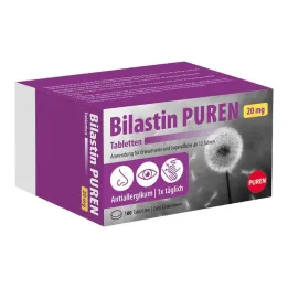 Bilastin Puren 20 mg tabletit, 100 kpl