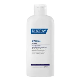 Ducray Kelual Elution mukana tuleva hoitoshampoo, 200 ml
