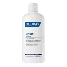 Ducray Kelual Elution mukana tuleva hoitoshampoo, 400 ml