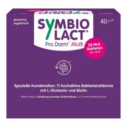 Symbiolact Pro intestinaaliset monijauhetikkut, 40x6 g