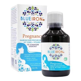 Blueiron Iron Raskaus + foolihappo-oraalineste, 250 ml