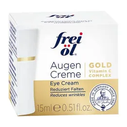 Ilmainen öljyinen hydrolipidinen silmänympärysvoide kulta, 15 ml