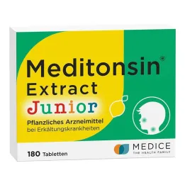 Meditonsin Extract Junior yrttikylmätabletit, 180 kpl