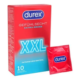 Durex Feeling Real XXL kondomit, 10 kpl