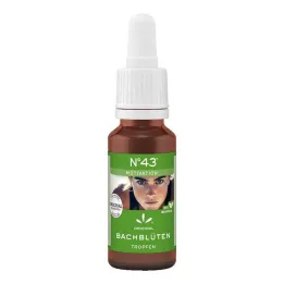Bachin kukkia nro 43 tippaa, 20 ml