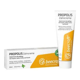 BEECRAFT Propolis-hammastahna, salvia, arnikka-fluoridi 50 ml Hammastahna, 50 ml