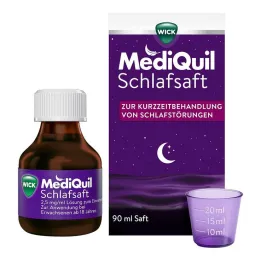WICK MediQuil Sleep Juice 2,5 mg/ml oraaliliuos, 90 ml