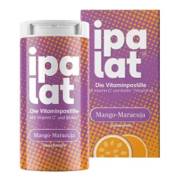 Ipalat Vitamiininen pastilli mango-passionhedelmä, 40 kpl
